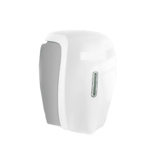 DISPENSADOR MANUAL DE JABÓN 1000ML BLANCO_ FORMA S