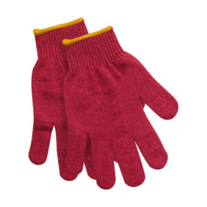 GUANTES DE POLIESTER ROJO