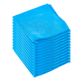 MICROFIBRA PARA LIMPIEZA PQ 26GR 35X35CM_ AZUL