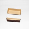 MOLDE PARA PAN GD 20X6.5X5.5CM CH_ BEIGE-CAFÉ OSCURO