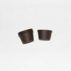 PIRUTINA DEPAPEL CAFÉ_ 6.8CM DIA SUPERIOR X 5CM DIA INFERIOR X 3.9CM ALTO